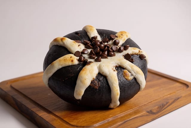 Cookies & Cream Cheesecake Stuffed Bagel.