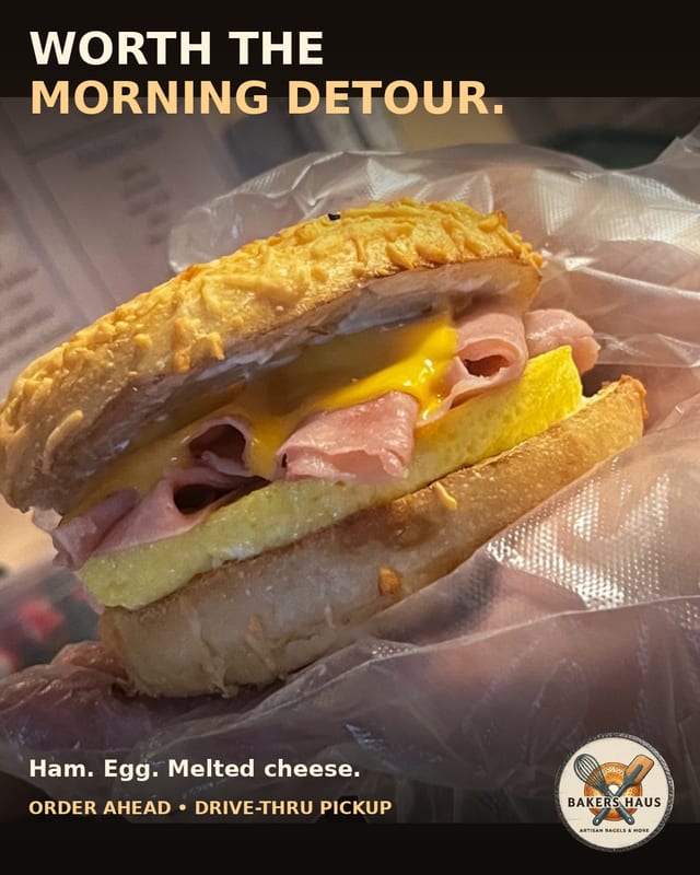 Ham, Egg and Cheese.