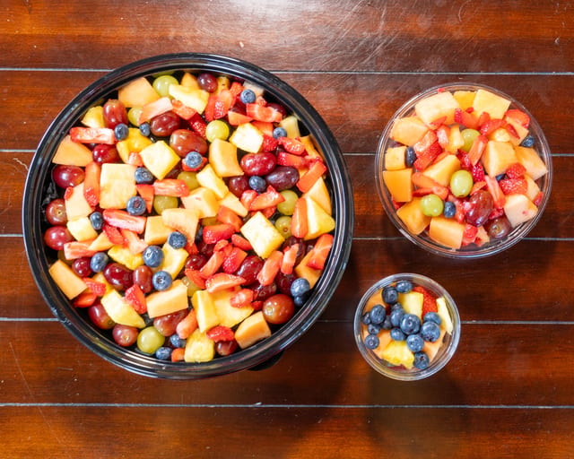 Fresh Fruit Bowl.