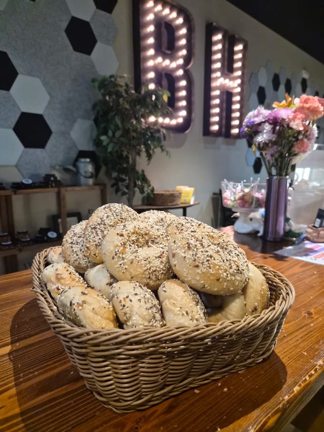 Bagels & Coffee — 12 Bagels + Coffee Service.