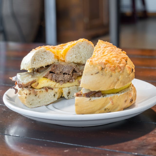 Steak, Egg and Cheese.