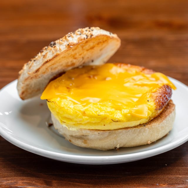 Bagel, Egg and Cheese.