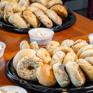 Large-Group Bagels & Schmear — 48–240 Bagels